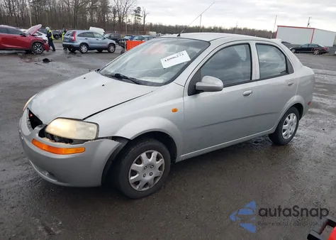2004 Chevrolet Aveo из США, поврежденный, VIN KL1TD52684B169362